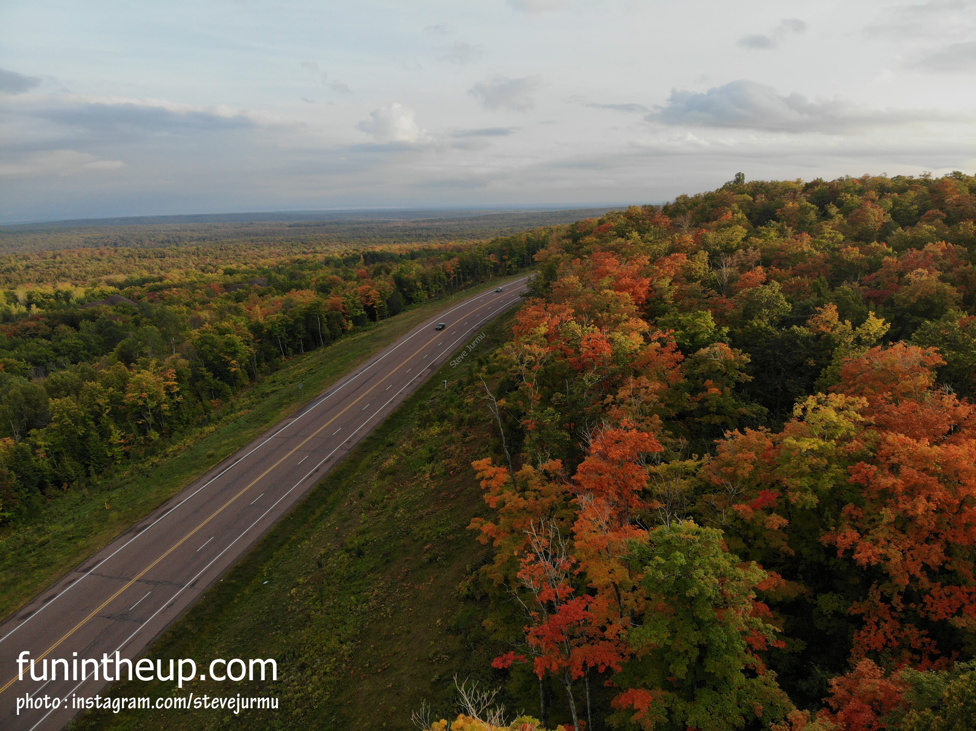 Fall colors near South Range